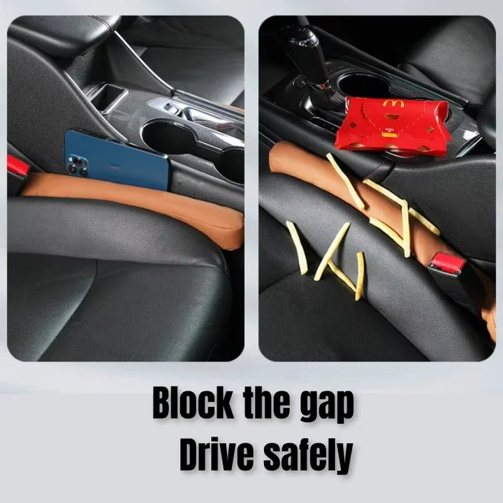 PU Car Seat Gap Filler Universal Automobile to Block the Gap between Seat and Console Stop Things from Dropping Car Supplies