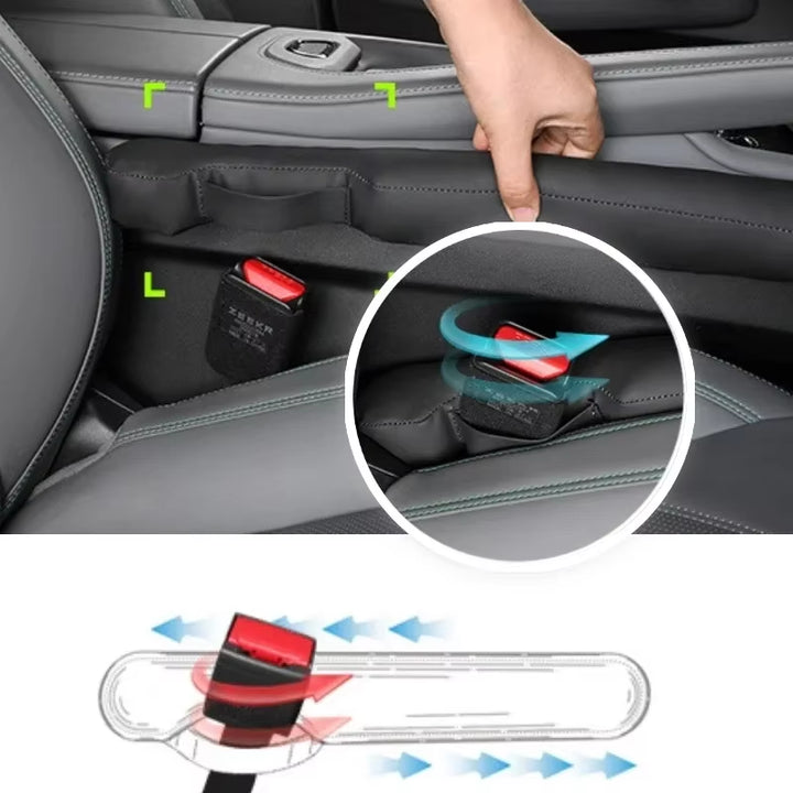 PU Car Seat Gap Filler Universal Automobile to Block the Gap between Seat and Console Stop Things from Dropping Car Supplies