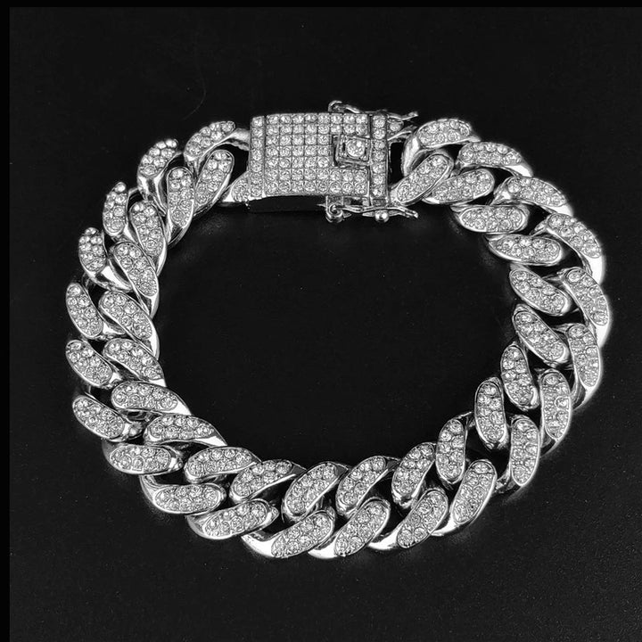 Miami Gold Curb Cuban Bracelet